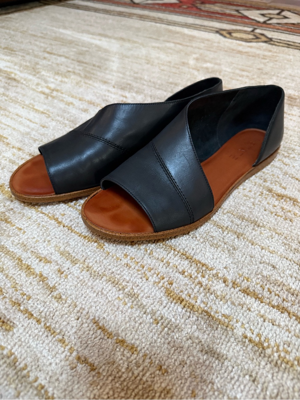 1. STATE Celvin open-toe d’Orsay flat